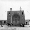 نمايي از ايوان جنوبي مسجد جامع نيشابور